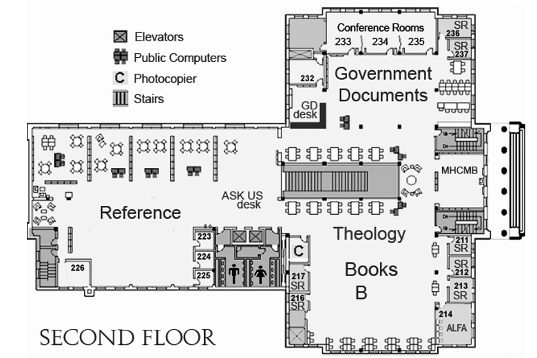 Samford Campus Map