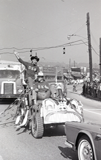 Pi Kappa Phi in the Parade, Homecoming 1966