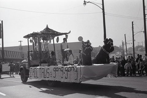 Choctaws a gong gong, Homecoming Parade 1966