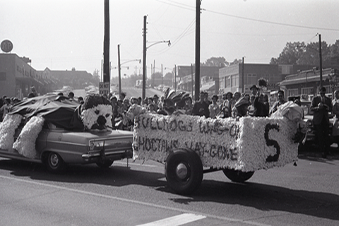 Bulldogs Wag-On, Choctaws Yay-Gone, Homecoming Parade 1966