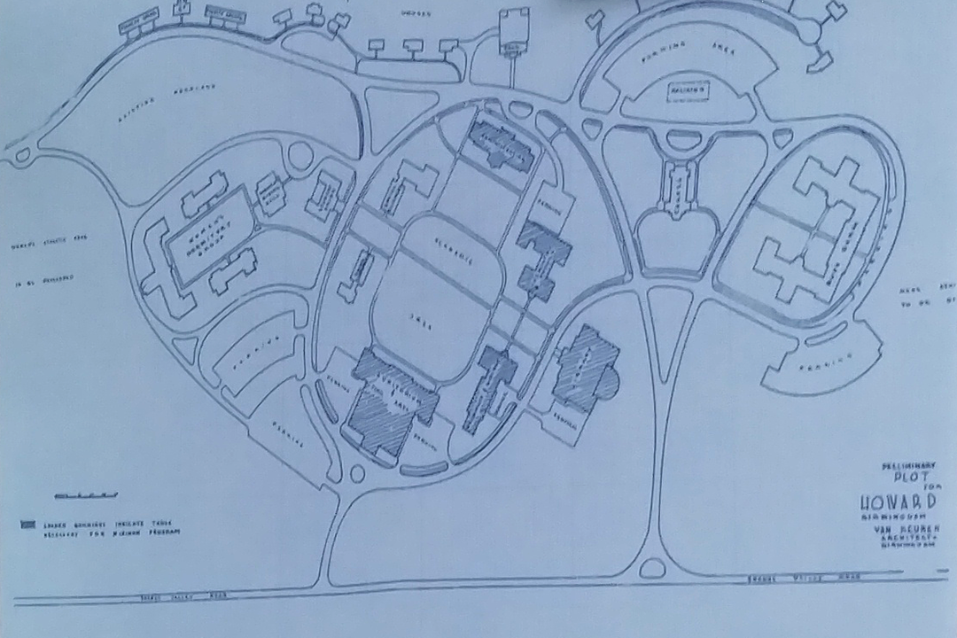 Blueprint. Alternative proposal for Homewood campus.