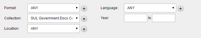 encore advanced search form