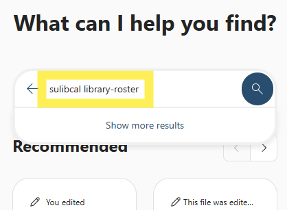 Search