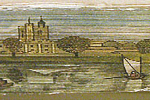 Fore-edge from Tennyson's Enoch Arden