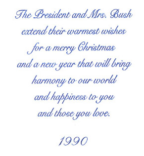 1990 The President and Mrs. Bush