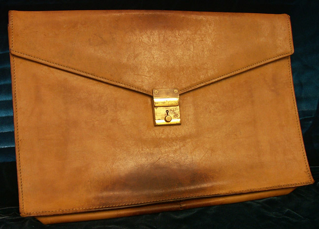 leather valise