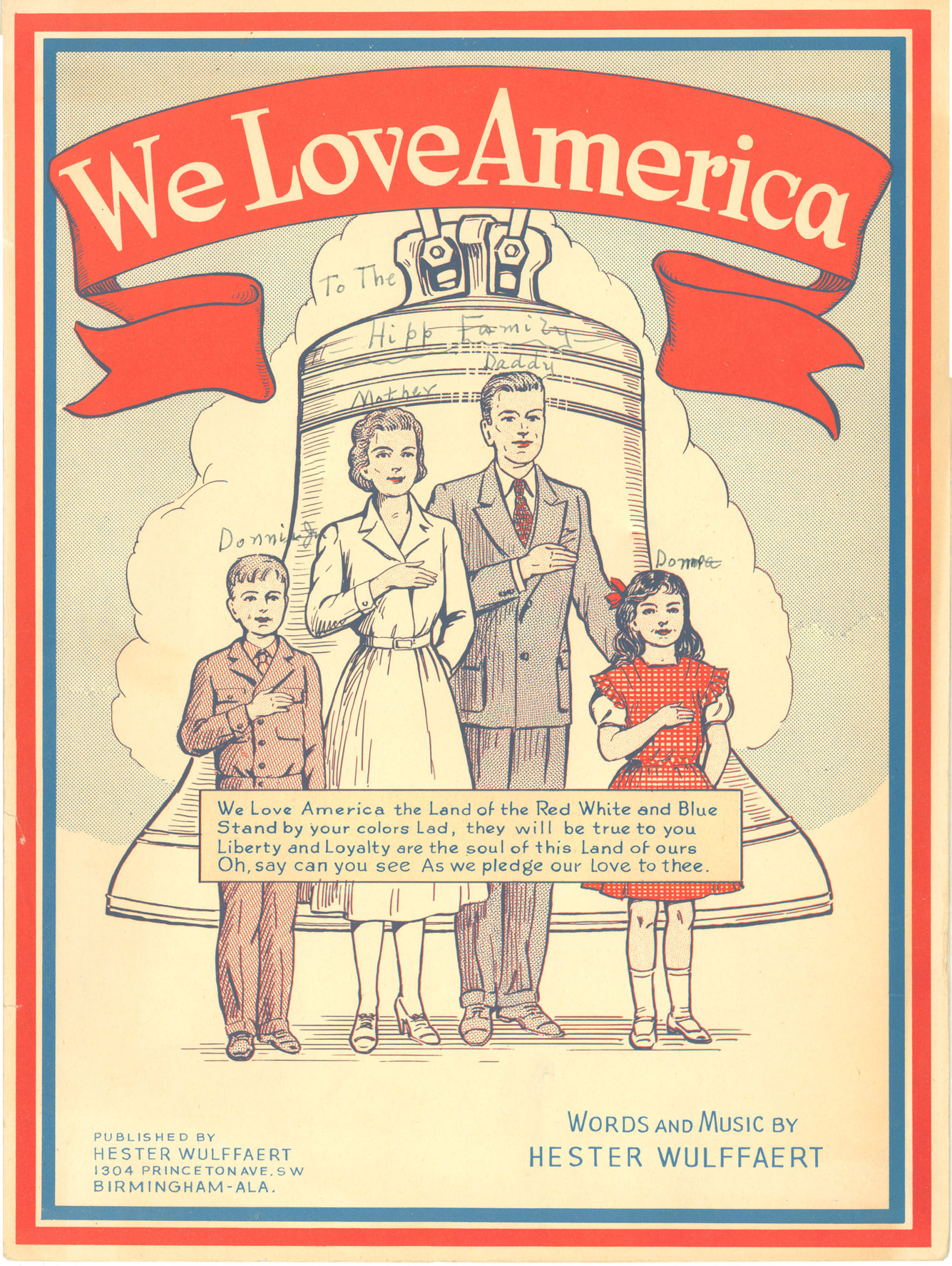 We Love America cover