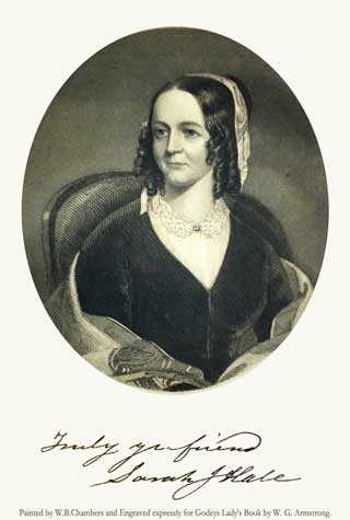 Portrait of Sarah Hale