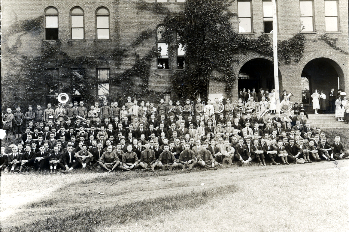 Howard College Cadets during WWI