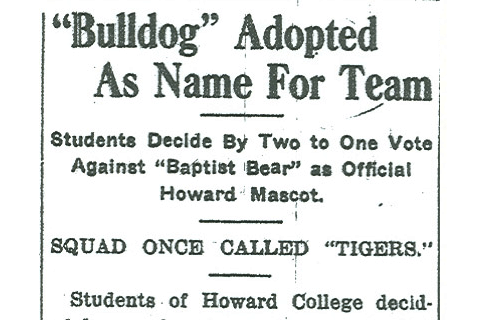 thumbnail, Bulldog Chosen as Official Mascot